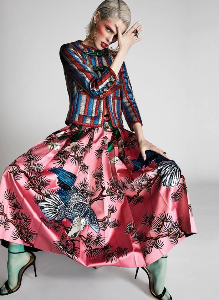 Coco Rocha @ Fashion Magazine April 2017