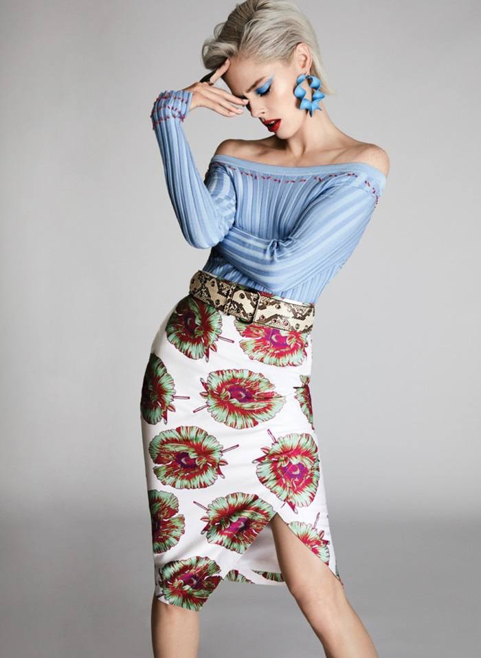 Coco Rocha @ Fashion Magazine April 2017