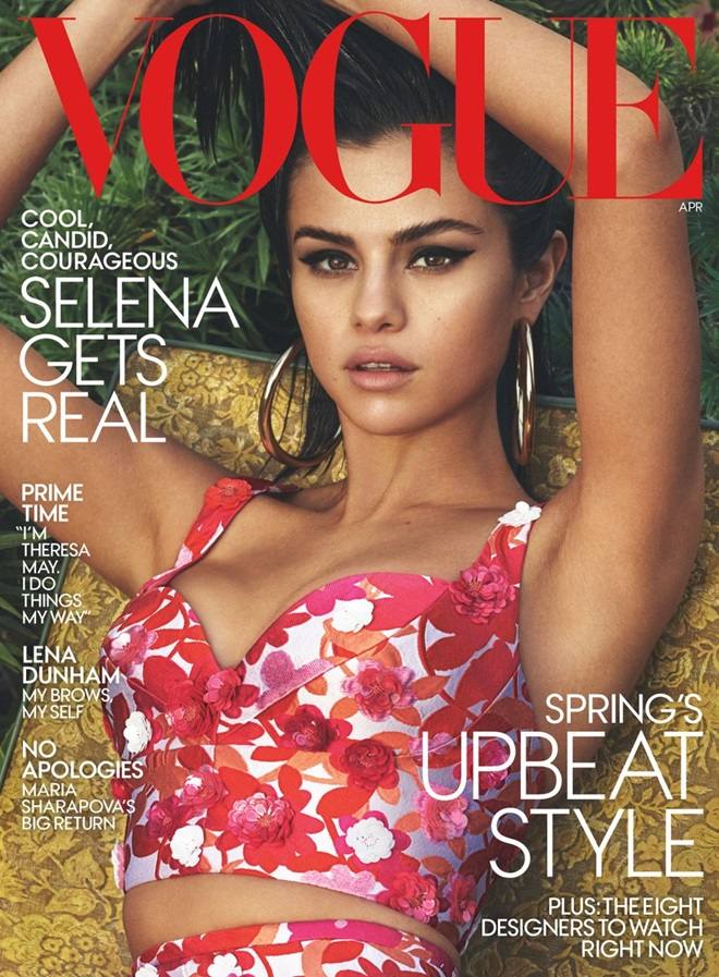 Selena Gomez @ Vogue US April 2017