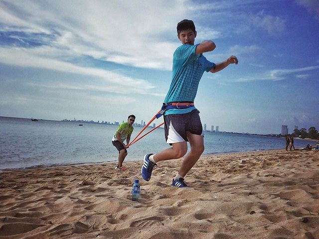 ภราดร ศรีชาพันธุ์ Another day of great work out on court!