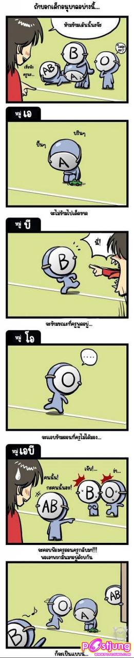 กรุ๊ปเลือดบอกนิสัย(ฉบับการ์ตูน)