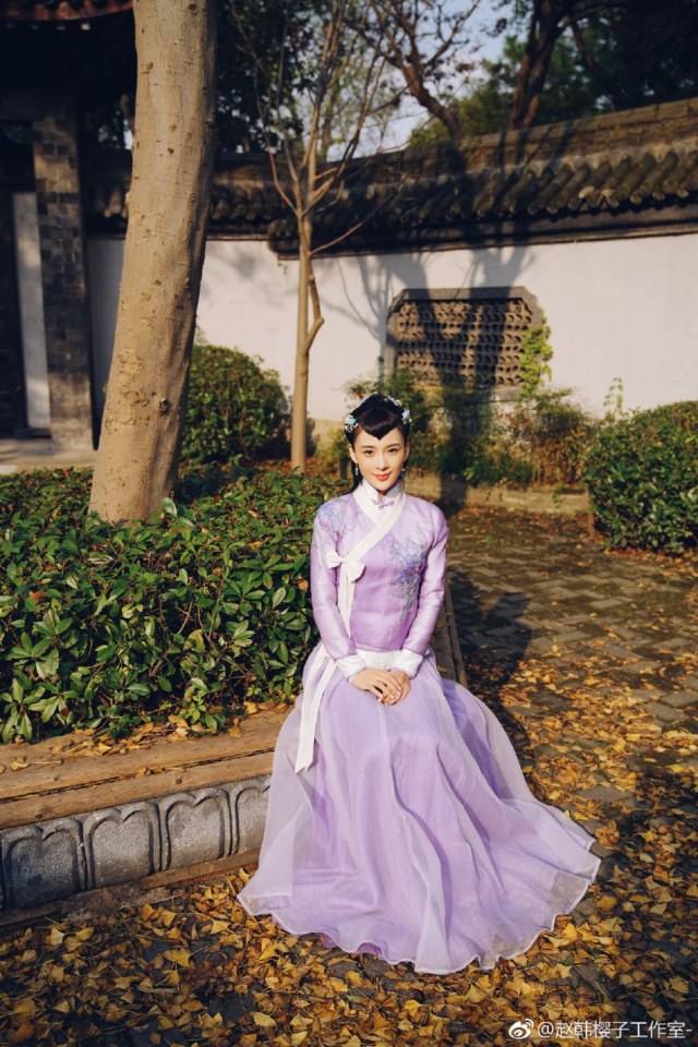 จ้าวหานยิงสื่อ 赵韩樱子 จาก Love of Aurora 《极光之恋》 2017