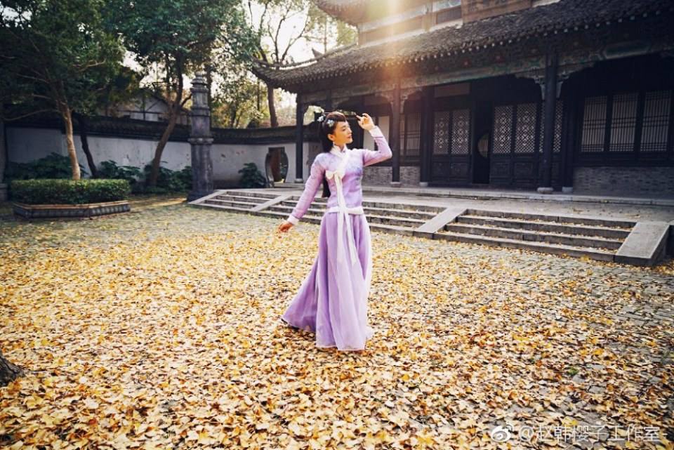 จ้าวหานยิงสื่อ 赵韩樱子 จาก Love of Aurora 《极光之恋》 2017