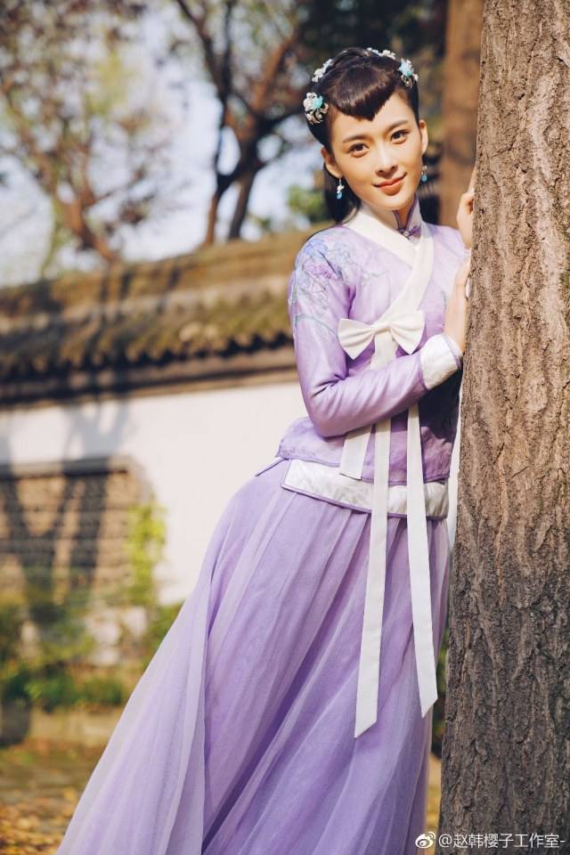 จ้าวหานยิงสื่อ 赵韩樱子 จาก Love of Aurora 《极光之恋》 2017