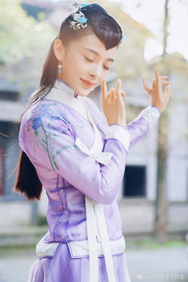 จ้าวหานยิงสื่อ 赵韩樱子 จาก Love of Aurora 《极光之恋》 2017