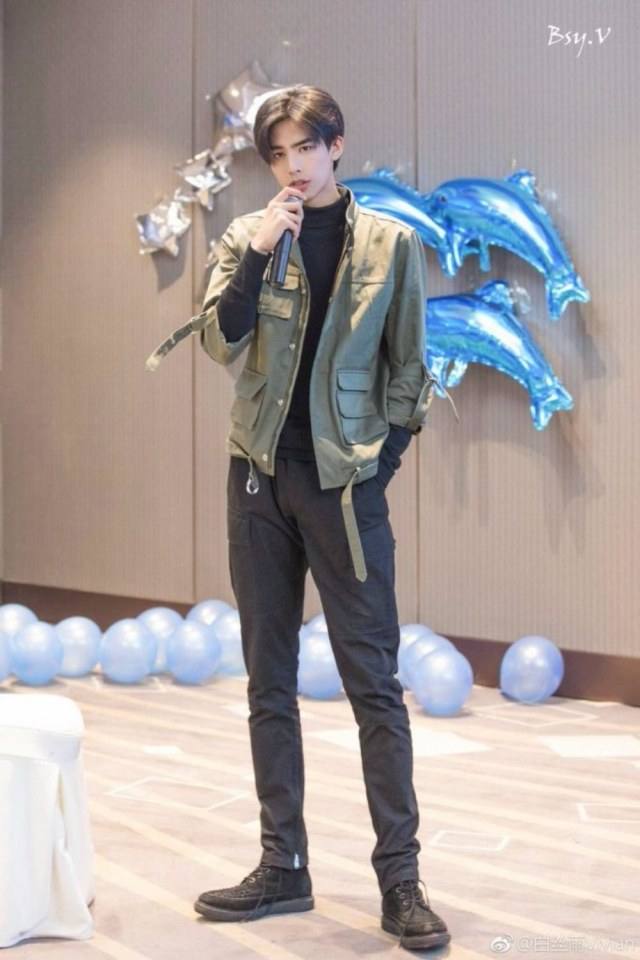 หล่อบ่อีดูตนหัวใจข้อยแด่เนาะ,ซงเว่ยหลง นักแสดงหนุ่มสุดหล่อวัย 18 ปีจากประเทศจีน