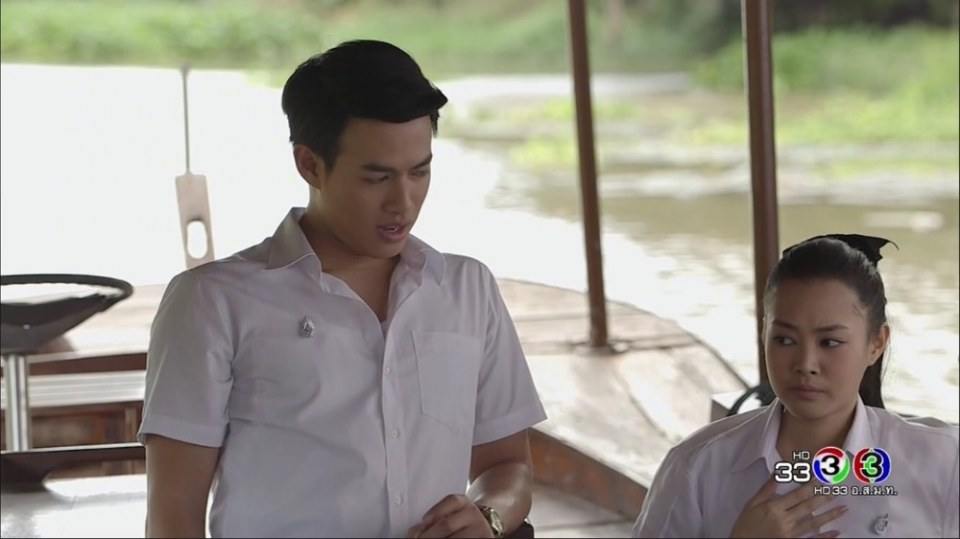 พี่ปอในละครตะวันยอแสง 5/4/17 รับบทเป็นนเรนทร์
