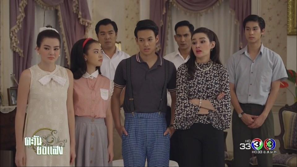 พี่ปอในละครเรื่องตะวันยอแสง รับบทเป็น นเรนทร์ 6/4/17