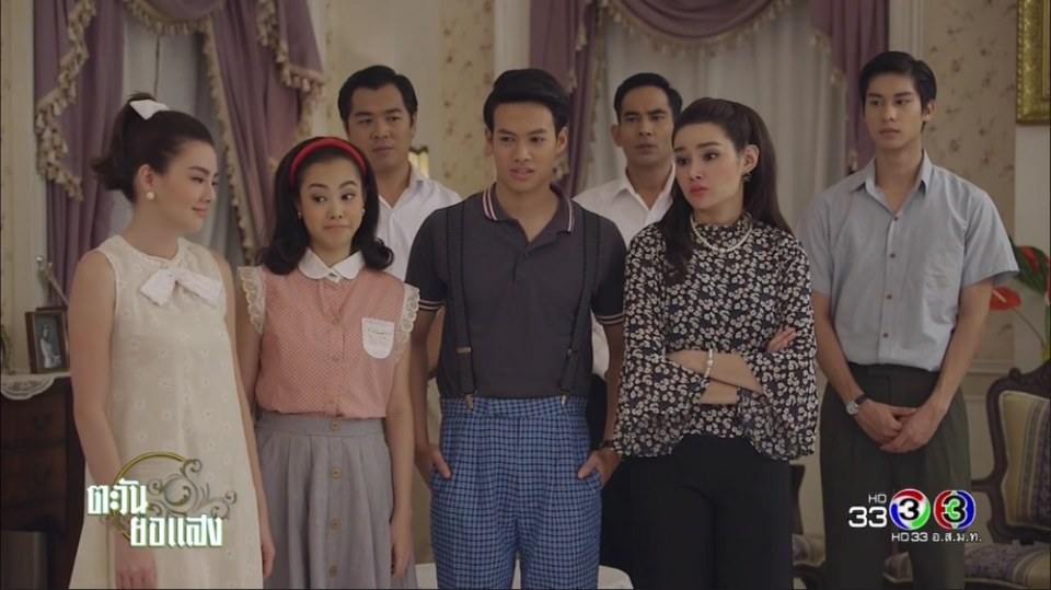 พี่ปอในละครเรื่องตะวันยอแสง รับบทเป็น นเรนทร์ 6/4/17