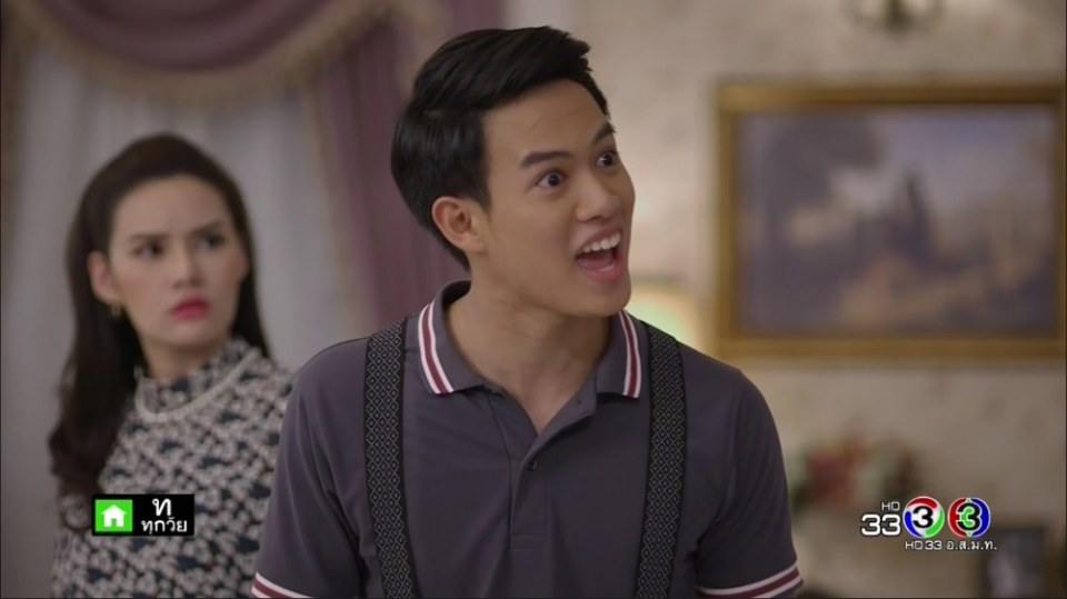 พี่ปอในละครเรื่องตะวันยอแสง รับบทเป็น นเรนทร์ 6/4/17