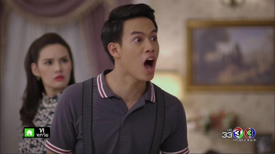 พี่ปอในละครเรื่องตะวันยอแสง รับบทเป็น นเรนทร์ 6/4/17