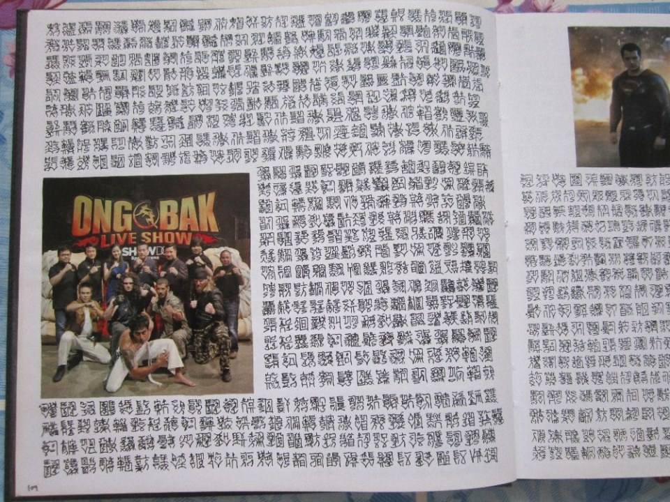 ตัวหนังสือแปลกๆ