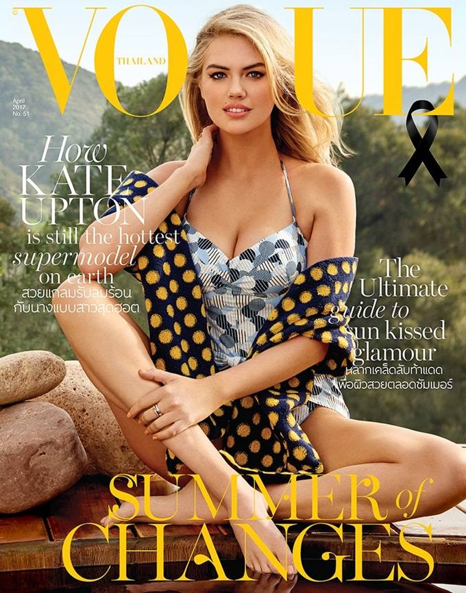 Kate Upton @ Vogue Thailand no.51 April 2017