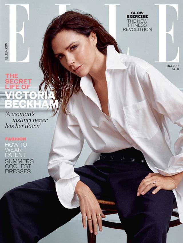 Victoria Beckham @ ELLE UK May 2017