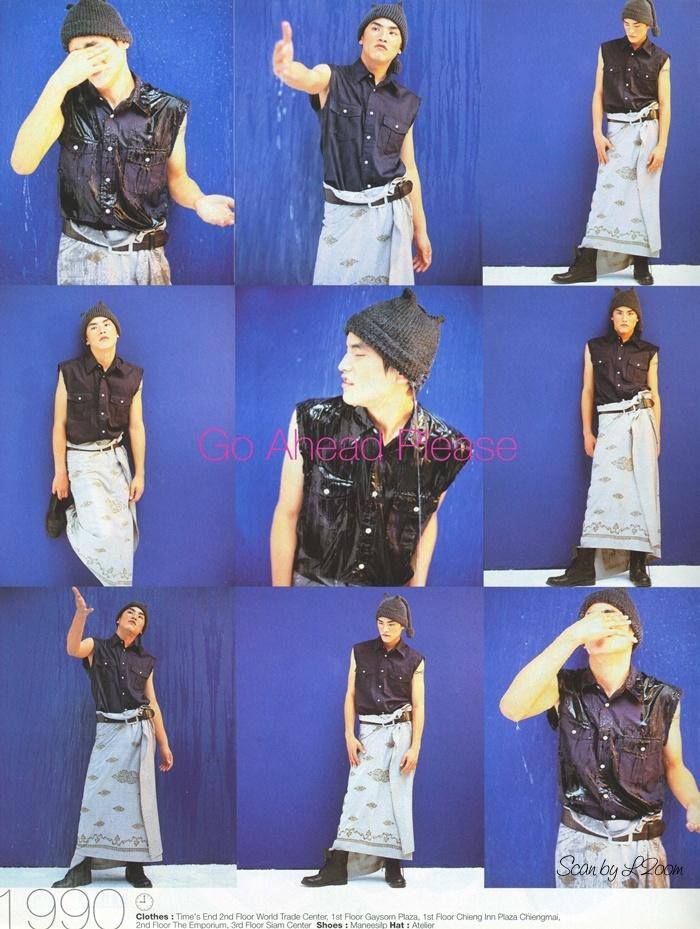 (วันวาน) สงกรานต์ เตชะณรงค์ @ The Boy Magazine