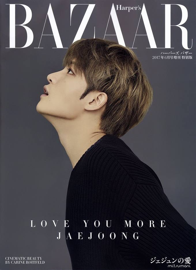 Jae Joong @ Harper's Bazaar Japan June 2017