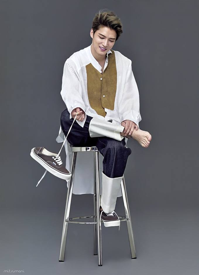 Jae Joong @ Harper's Bazaar Japan June 2017