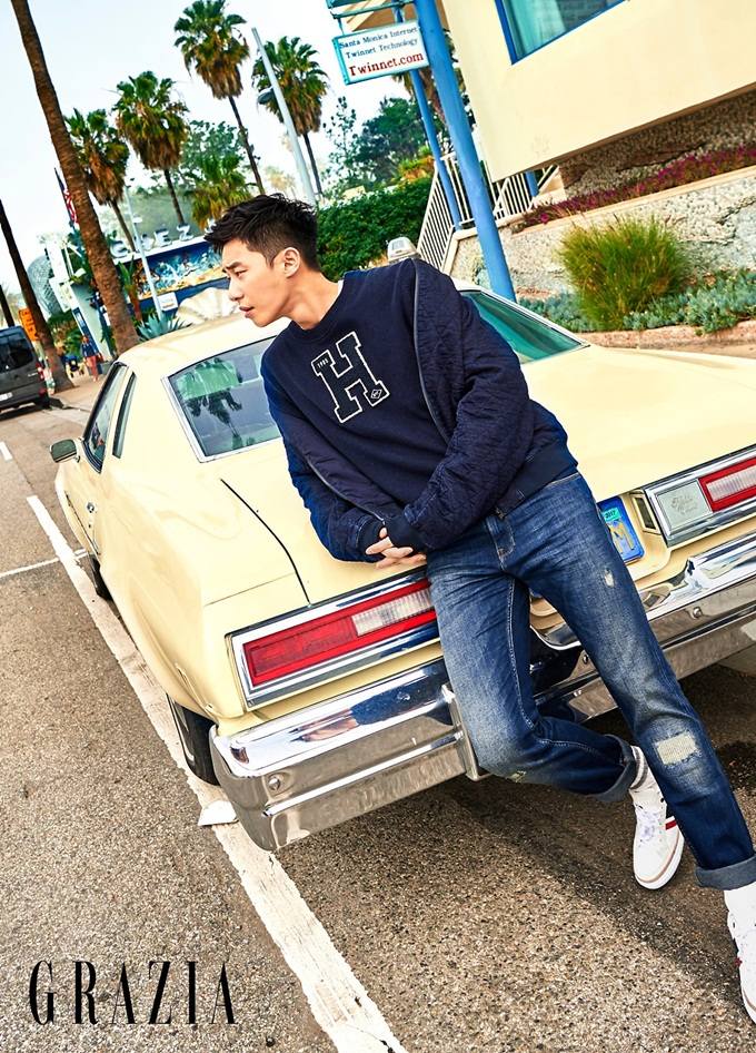 Park Seo Joon @ Grazia Korea April 2017