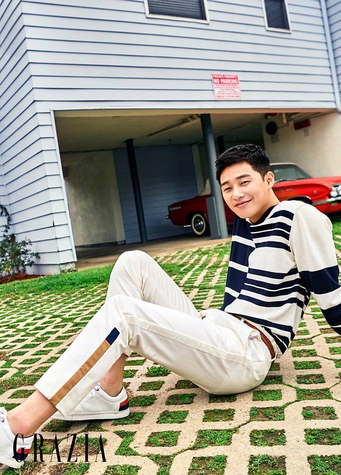 Park Seo Joon @ Grazia Korea April 2017