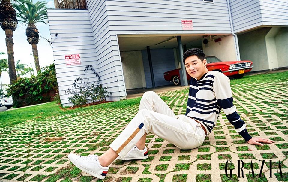 Park Seo Joon @ Grazia Korea April 2017
