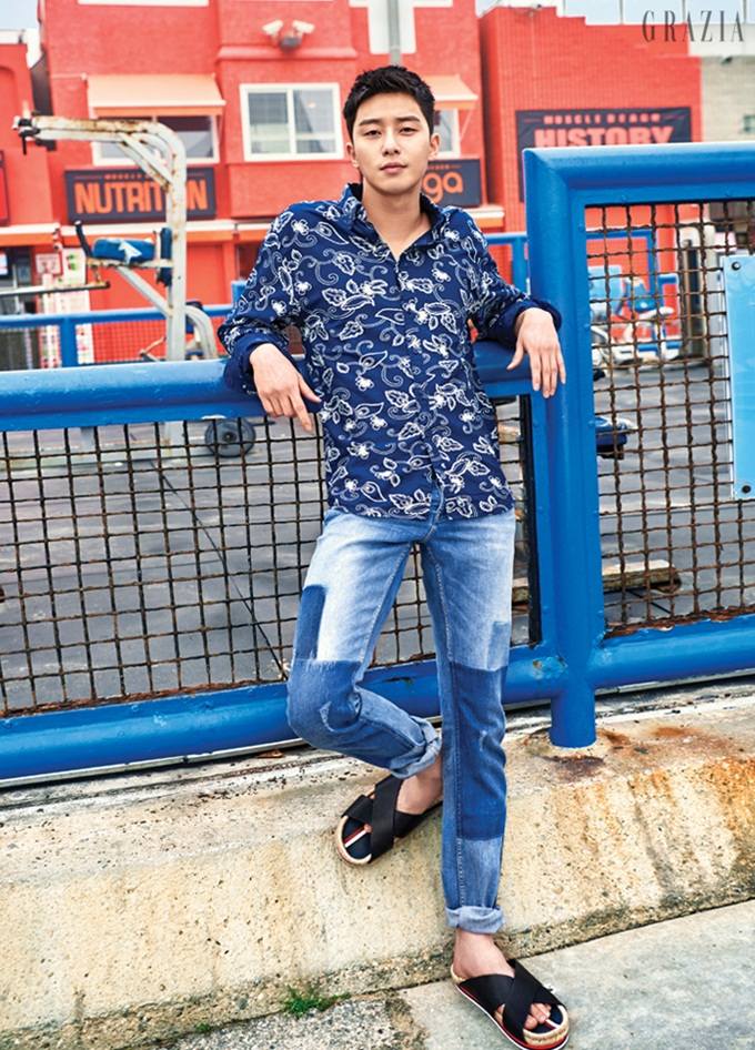 Park Seo Joon @ Grazia Korea April 2017
