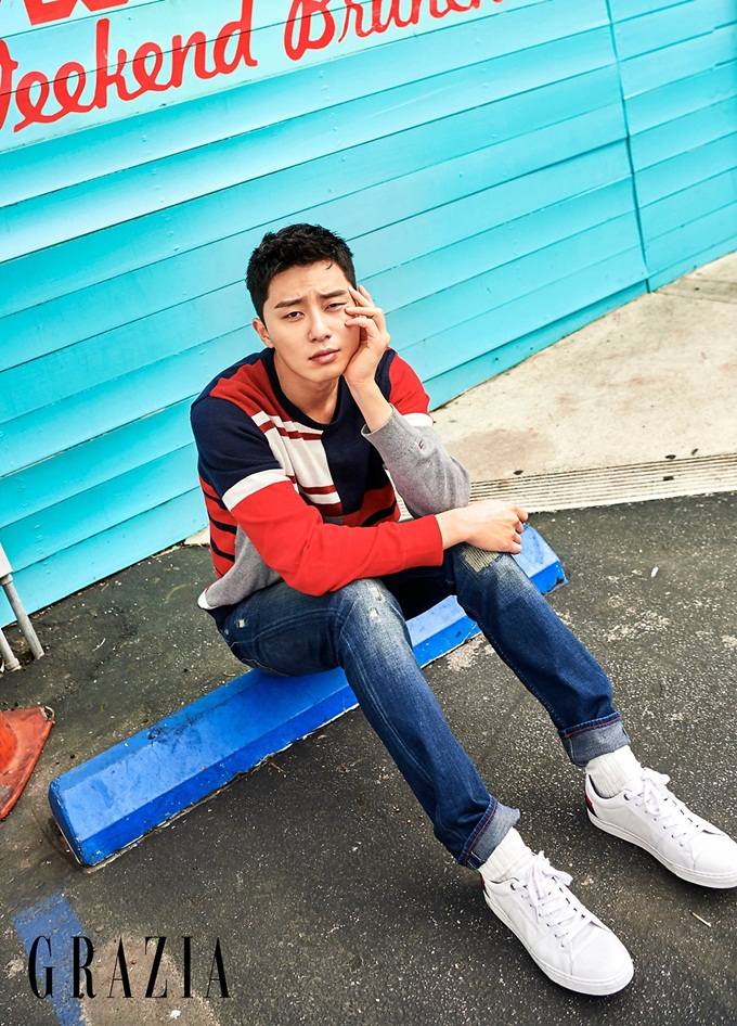Park Seo Joon @ Grazia Korea April 2017