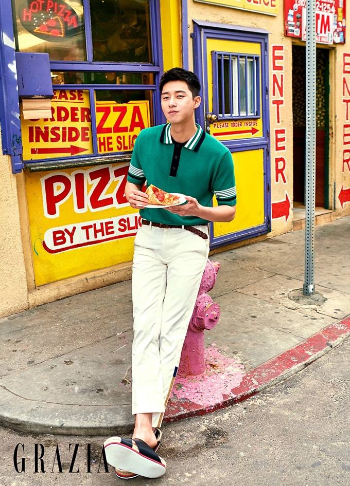 Park Seo Joon @ Grazia Korea April 2017
