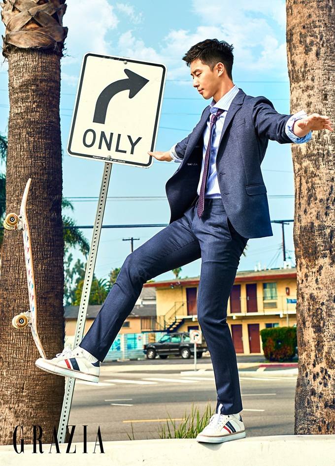 Park Seo Joon @ Grazia Korea April 2017