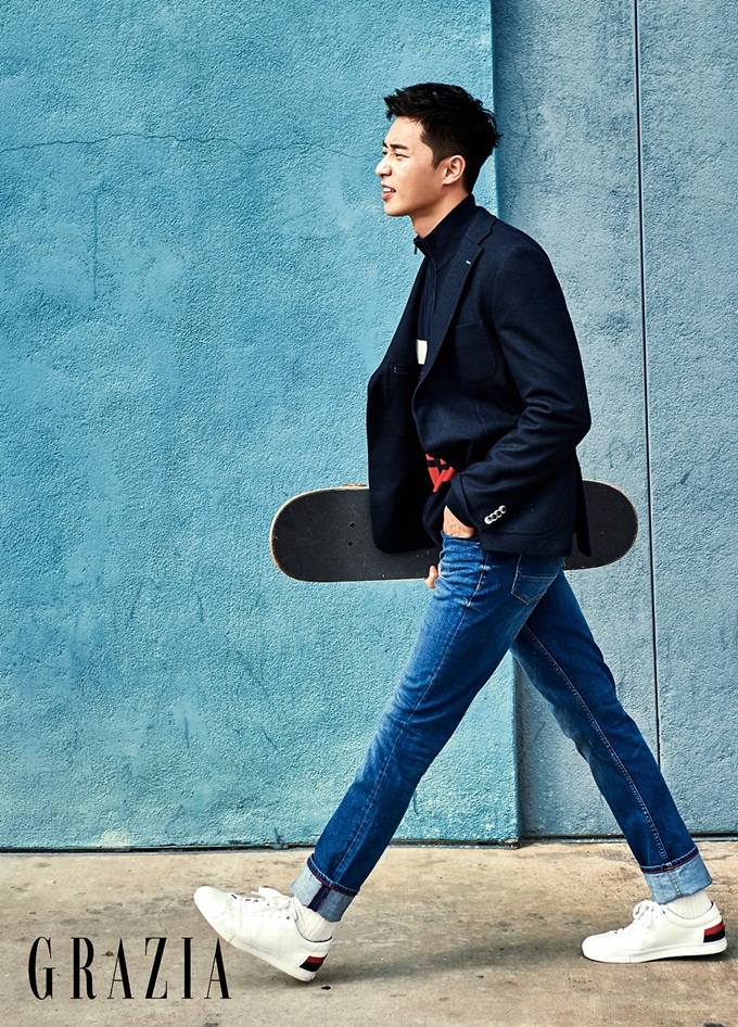 Park Seo Joon @ Grazia Korea April 2017