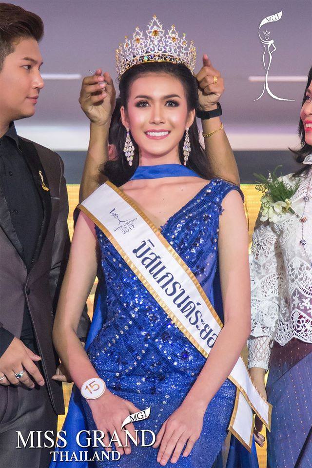 ตัวแทนมิสแกรนด์ไทยแลนด์2017 บางจังหวัด