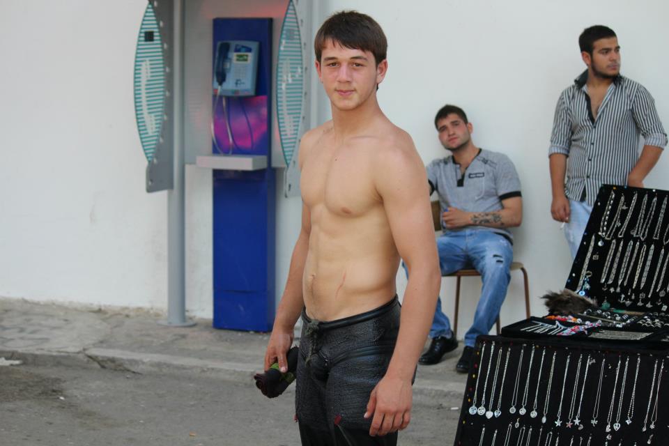 oil wrestling