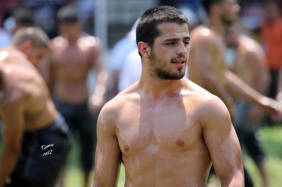 oil wrestling