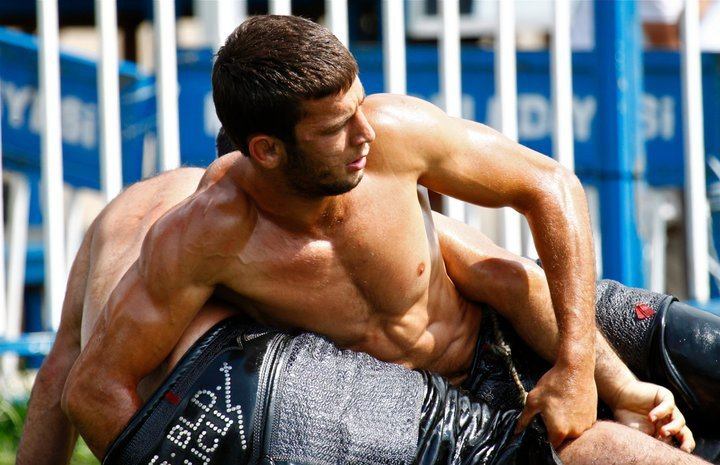oil wrestling