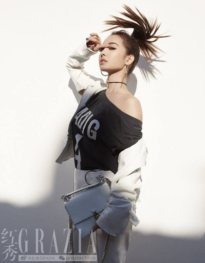 Jolin Tsai @ Grazia China March 2017