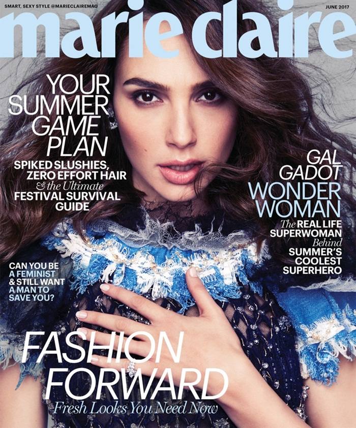Gal Gadot @ Marie Claire US June 2017