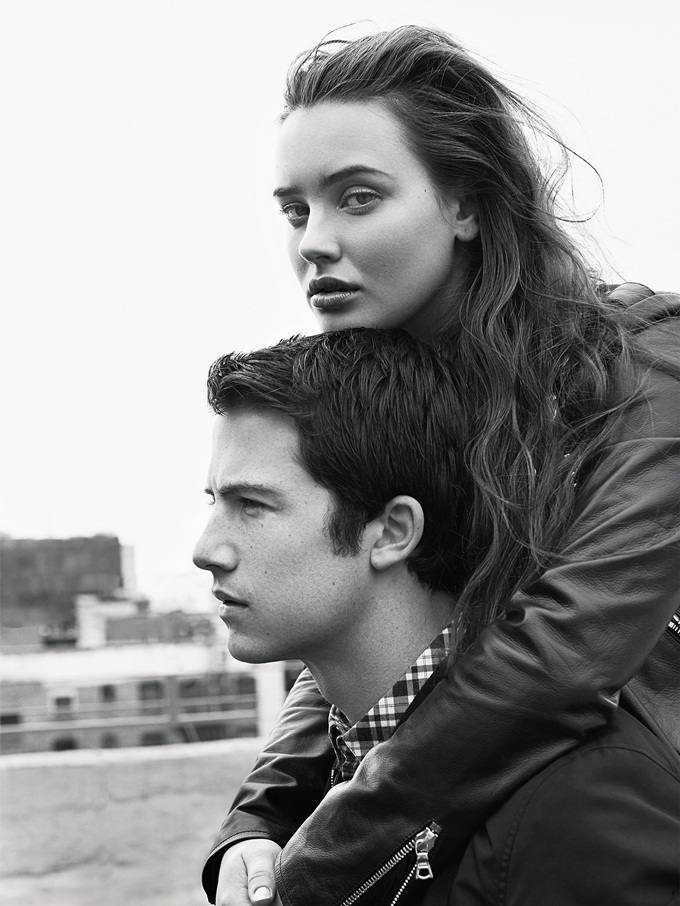 Katherine Langford & Dylan Minnette @ Entertainment Weekly #1466 May 2017