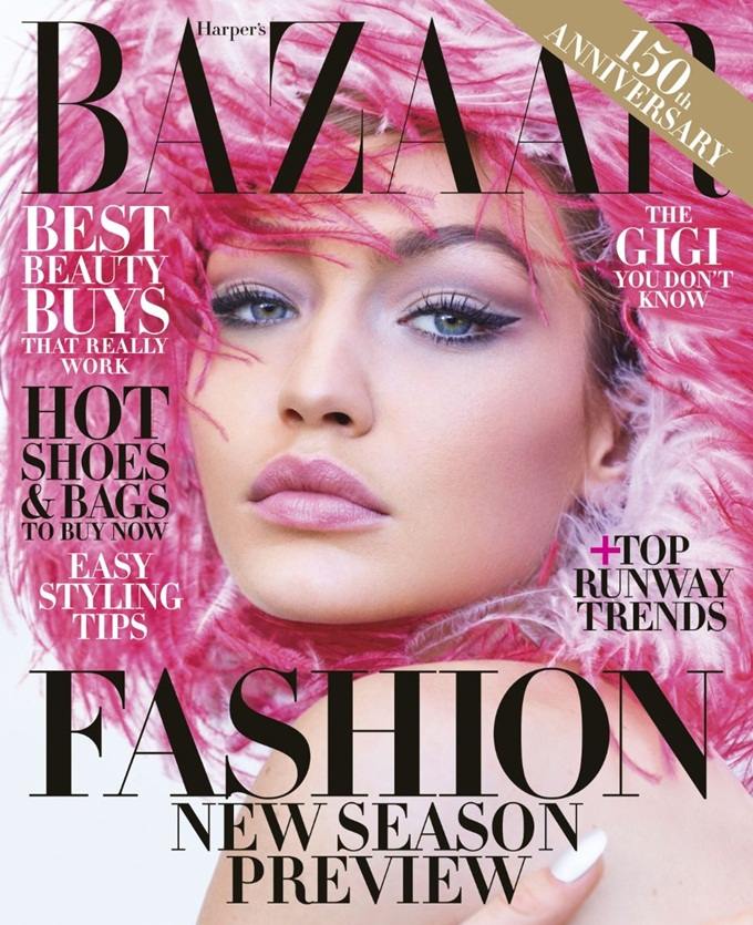 Gigi Hadid @ Harper&rsquo;s Bazaar US June 2017