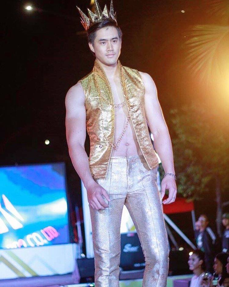 หนุ่มไทยหล่อล่ำขาวหุ่นดี ดีกรีMr.Globalthailand2017