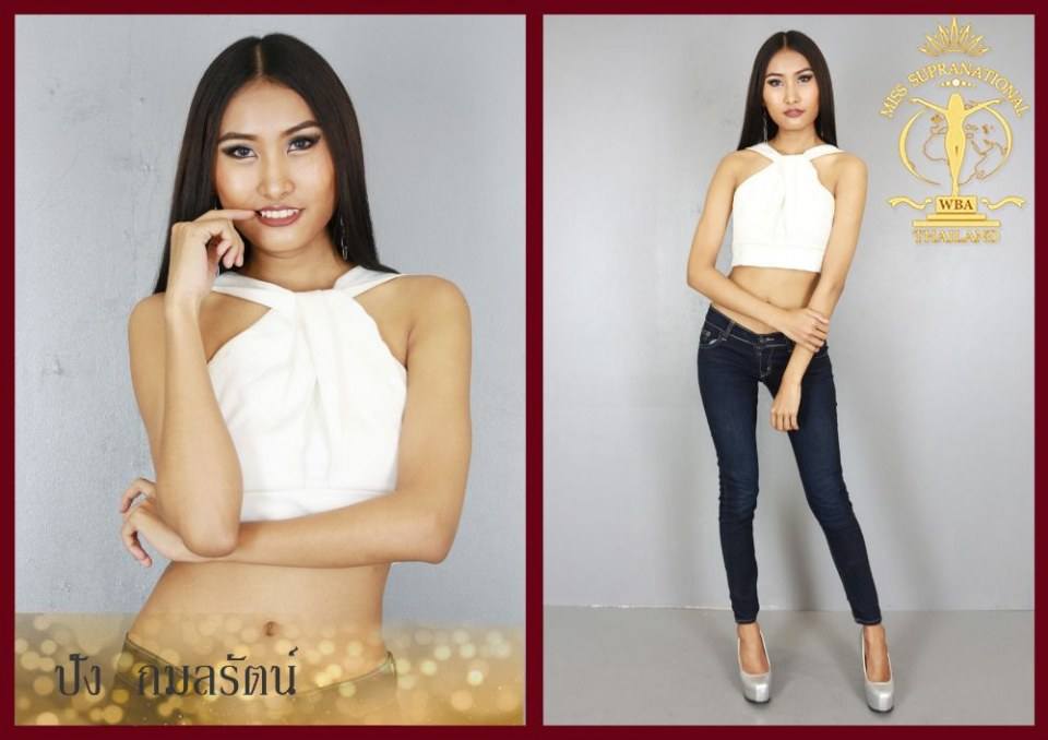 20 คนสุดท้ายผู้ผ่านเข้ารอบ Misssupranational bangkok 2017
