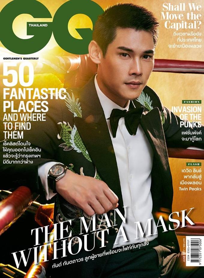 กันต์ กันตถาวร @ GQ Thailand vol.3 no.34 June 2017
