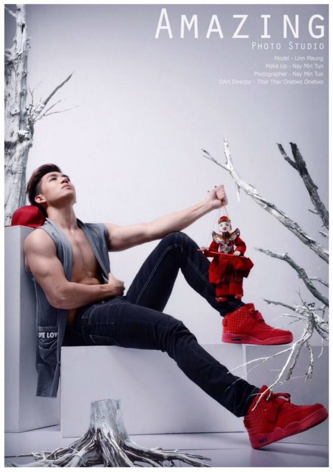 Linn Maung ​​​นายแบบฮอตจากเมียนมาร์