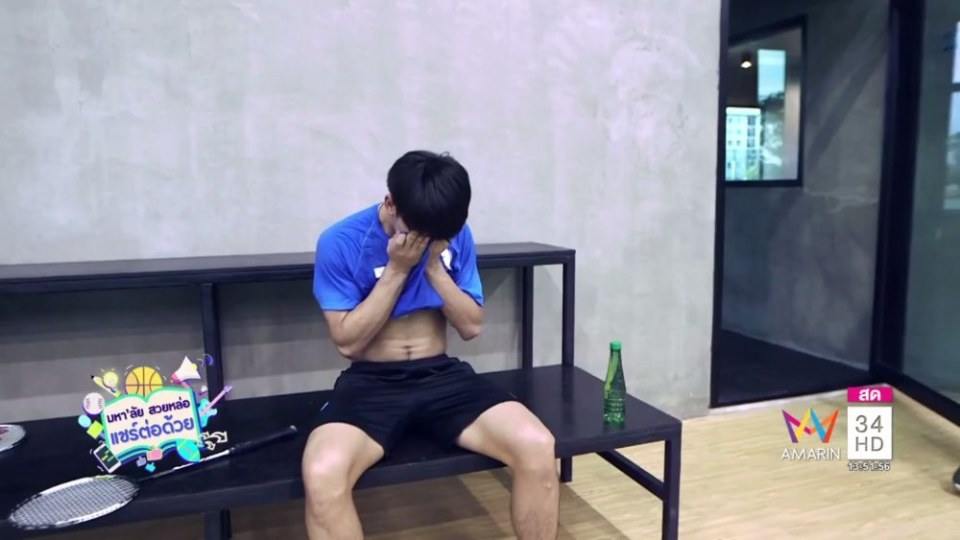 พ่อคุณทูนหัว น่ากินไปทุกส่วน,นักกิฬาไทย.(เฟิร์ส ฉลองรัฐ นอบสำโรง)APOP บันเทิง 34