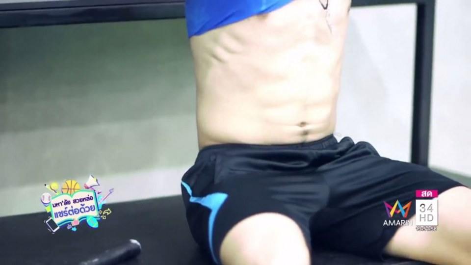 พ่อคุณทูนหัว น่ากินไปทุกส่วน,นักกิฬาไทย.(เฟิร์ส ฉลองรัฐ นอบสำโรง)APOP บันเทิง 34