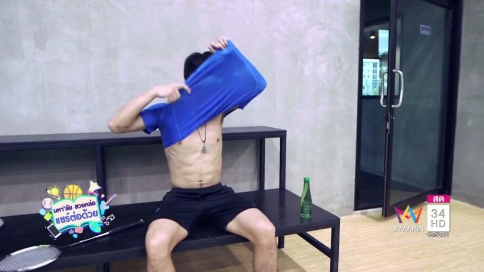 พ่อคุณทูนหัว น่ากินไปทุกส่วน,นักกิฬาไทย.(เฟิร์ส ฉลองรัฐ นอบสำโรง)APOP บันเทิง 34