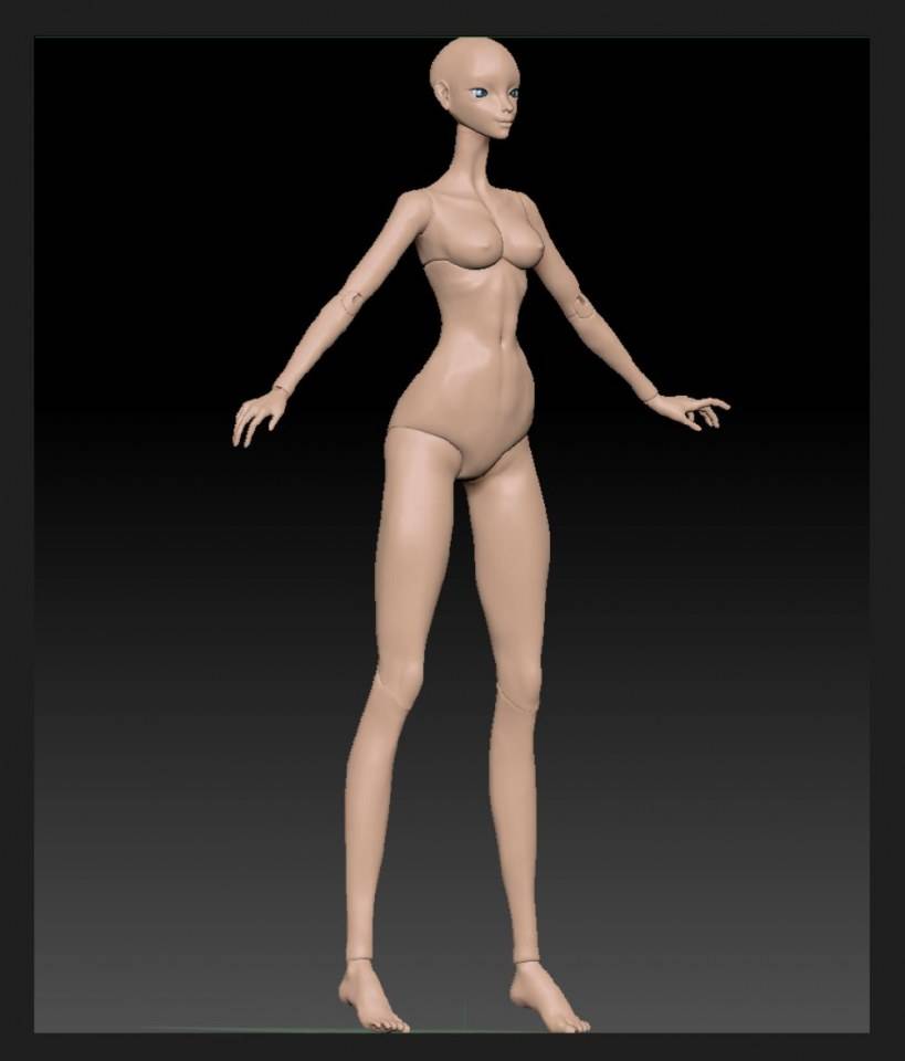 BJD ปั้นเองตัวแรก เย้...ในที่สุดก็เสร็จ ดีจายยจัง