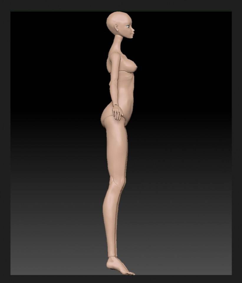 BJD ปั้นเองตัวแรก เย้...ในที่สุดก็เสร็จ ดีจายยจัง