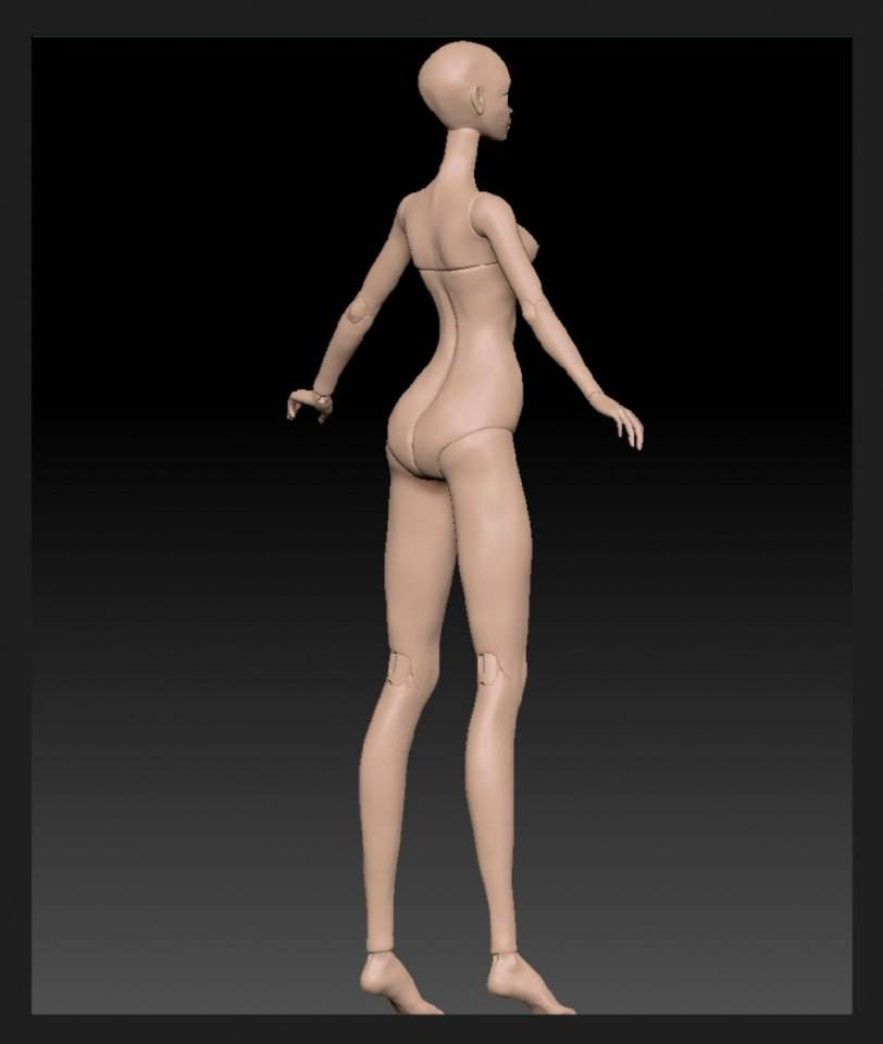 BJD ปั้นเองตัวแรก เย้...ในที่สุดก็เสร็จ ดีจายยจัง