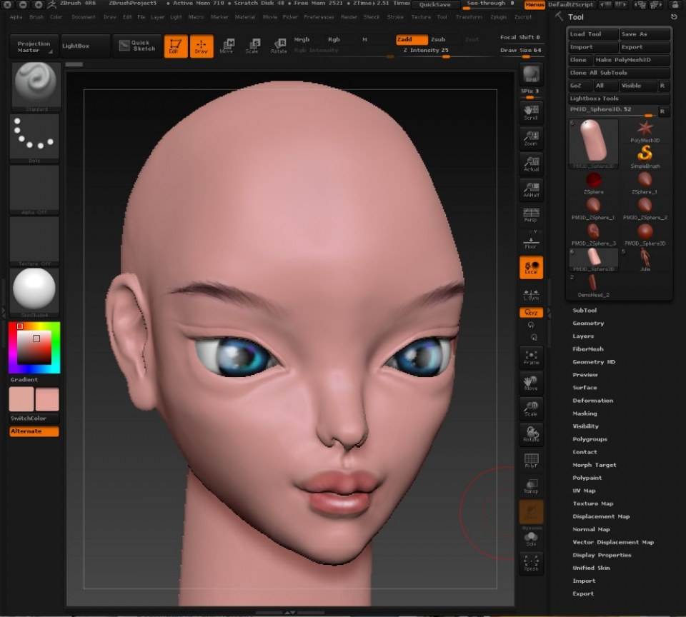 BJD ปั้นเองตัวแรก เย้...ในที่สุดก็เสร็จ ดีจายยจัง