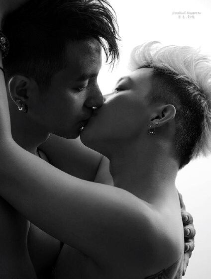 Sexy kiss