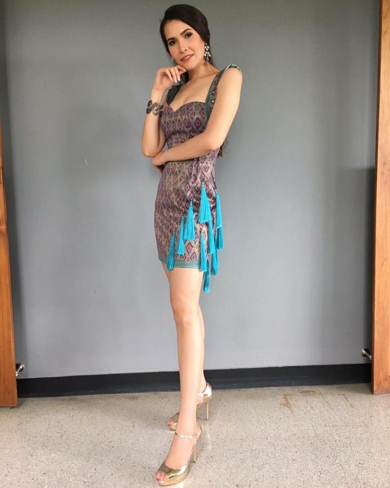 เชื่อไหมชุดนี้ราคา1แสนบาท ใช้เวลา5เดือน ชุดท่องเที่ยวประจำชาติเวทีประกวด Miss Tourism Queen Thailand 2017